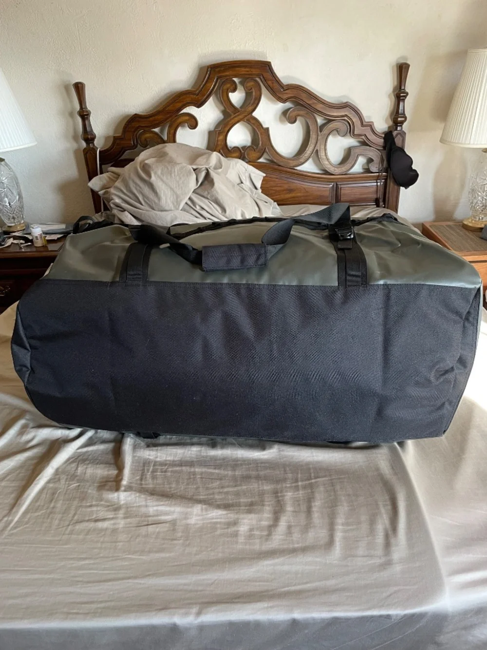 The North Face Base Camp Duffel Bag TNF Green Black - XXL 150L New With Tag NWT